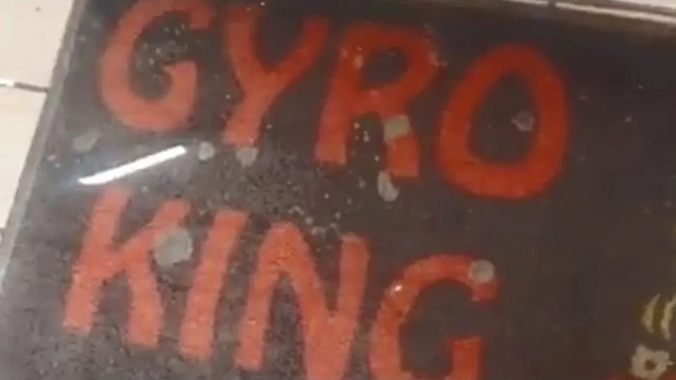 The Gyro King sign